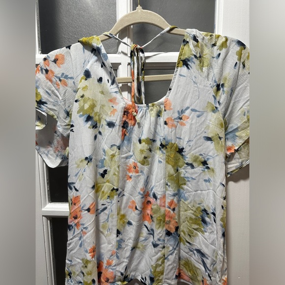 NWT Papermoon Savannah Tie Back Blouse - Picture 8 of 10